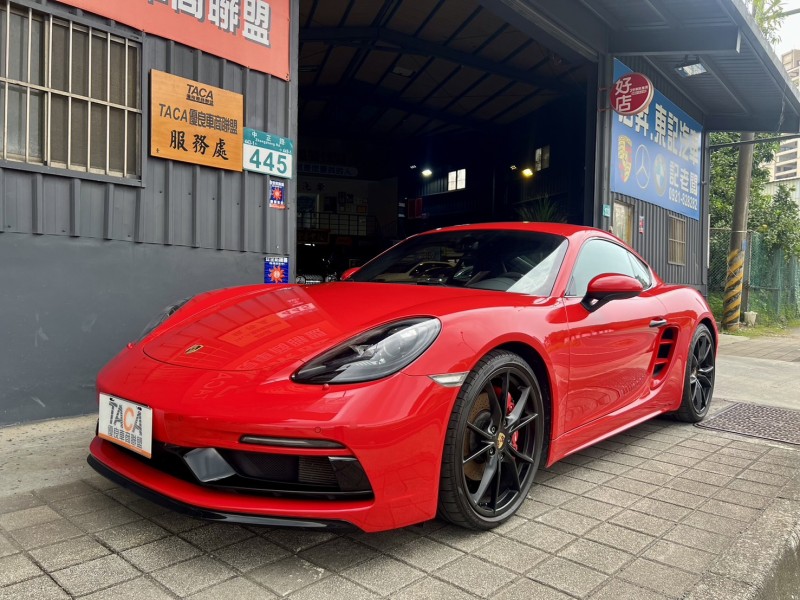 PORSCHE  Cayman 凱門 找記老闆實價～正2019年718 保時捷Boxster GTS 2.5 | 新北市汽車商業同業公會｜TACA優良車商聯盟｜中古、二手車買車賣車公會認證保固