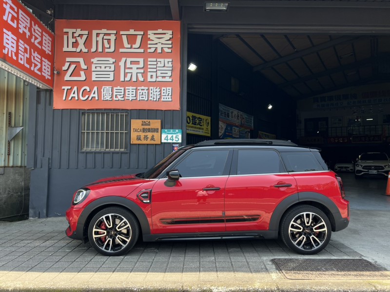 MINI  Countryman 記老闆~正23年Countryman JCW 四傳/抬顯/HK/免鑰/全景/跟 | 新北市汽車商業同業公會｜TACA優良車商聯盟｜中古、二手車買車賣車公會認證保固