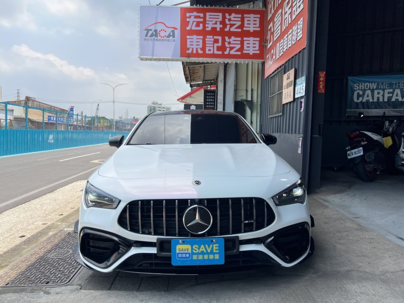 Mercedes-Benz/賓士   CLA-CLASS  CLA45 SB 找記老闆~正2021年CLA45S 旅行車 23P/多光束/賽車椅/U88/跑排 | 新北市汽車商業同業公會｜TACA優良車商聯盟｜中古、二手車買車賣車公會認證保固
