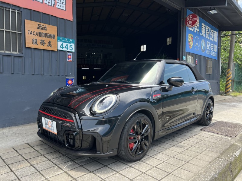 MINI  Cabrio 找記老闆~2023年式MINI Cabrio JCW敞篷車HK/免鑰/全景/跟車 | 新北市汽車商業同業公會｜TACA優良車商聯盟｜中古、二手車買車賣車公會認證保固
