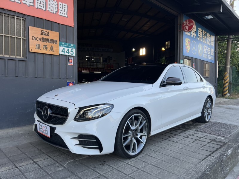Mercedes-Benz/賓士   E-CLASS  E43 找記老闆~正2018年E43 AMG 23P/多光束/柏林/抬顯/冷熱通風椅 | 新北市汽車商業同業公會｜TACA優良車商聯盟｜中古、二手車買車賣車公會認證保固