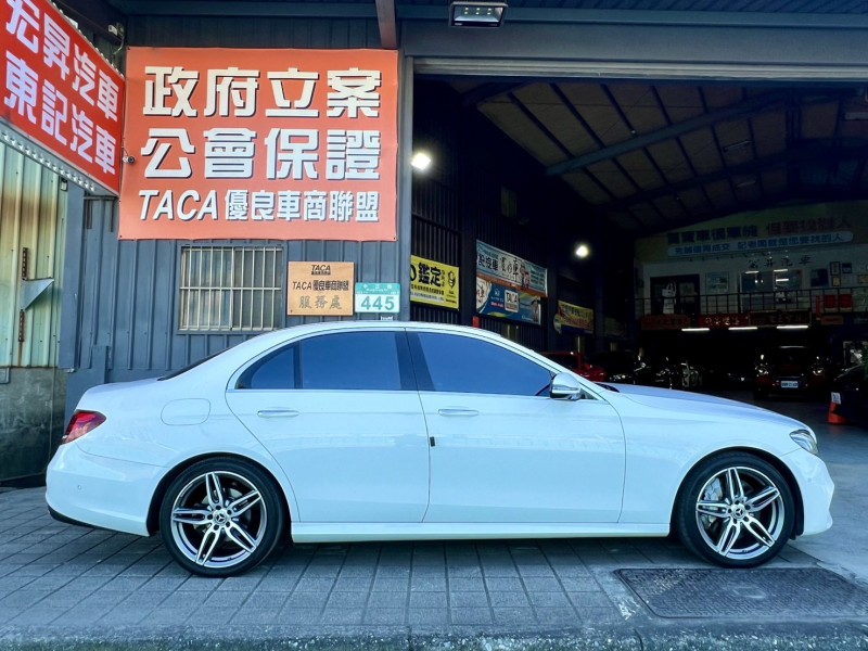 Mercedes-Benz/賓士   E-CLASS  E300 找記老闆~正2019年E300 AMG 多光束/環景/柏林/抬顯/冷熱通風椅 | 新北市汽車商業同業公會｜TACA優良車商聯盟｜中古、二手車買車賣車公會認證保固