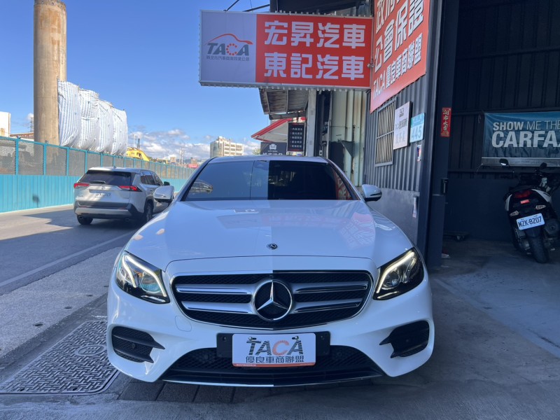 Mercedes-Benz/賓士   E-CLASS  E300 找記老闆~正2019年E300 AMG 多光束/環景/柏林/抬顯/冷熱通風椅 | 新北市汽車商業同業公會｜TACA優良車商聯盟｜中古、二手車買車賣車公會認證保固