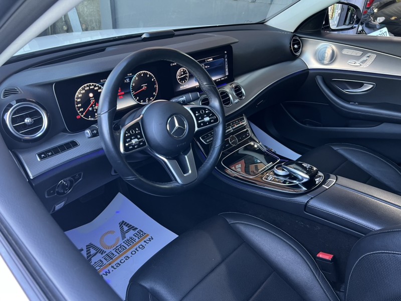 Mercedes-Benz/賓士   E-CLASS  E300 找記老闆~正2019年E300 AMG 多光束/環景/柏林/抬顯/冷熱通風椅 | 新北市汽車商業同業公會｜TACA優良車商聯盟｜中古、二手車買車賣車公會認證保固