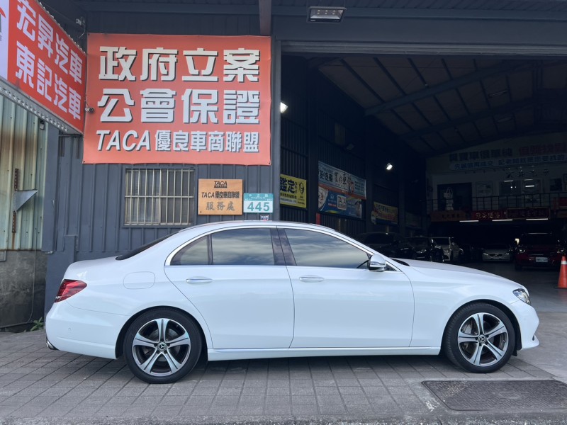 Mercedes-Benz/賓士   E-CLASS  E300 找記老闆實價126萬~正2019年Benz E300 履約實跑7.7萬公里 | 新北市汽車商業同業公會｜TACA優良車商聯盟｜中古、二手車買車賣車公會認證保固