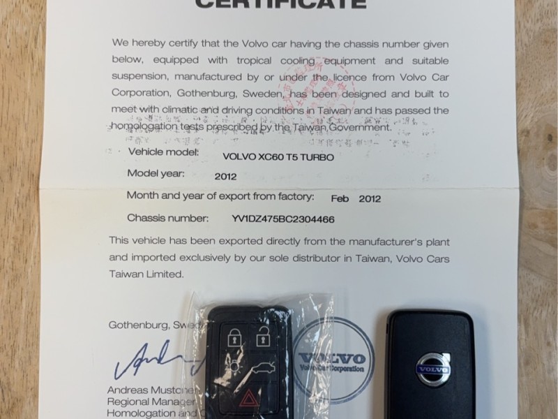 Volvo  XC60 實車實價可分期XC60 T5北歐精品代步休旅車 | 新北市汽車商業同業公會｜TACA優良車商聯盟｜中古、二手車買車賣車公會認證保固