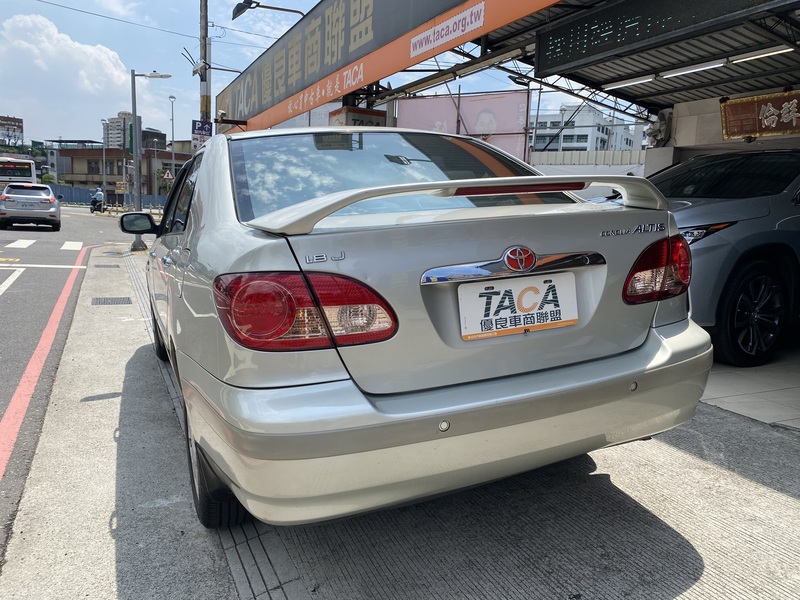 Toyota  Altis 【神車、恆溫、晶片Key、認證合格、超低里程、衛星導航、胎壓偵測】 | 新北市汽車商業同業公會｜TACA優良車商聯盟｜中古、二手車買車賣車公會認證保固