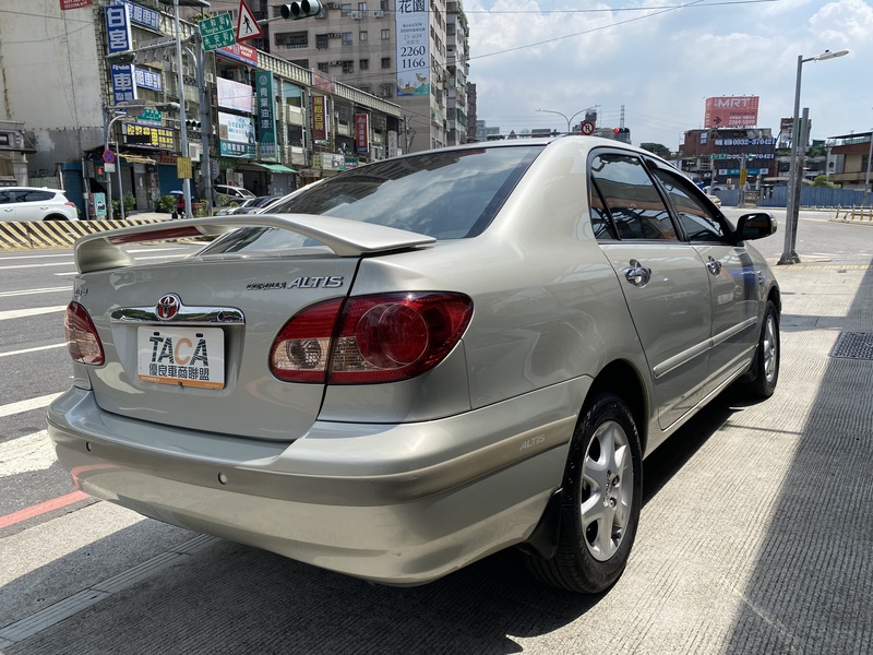 Toyota  Altis 【神車、恆溫、晶片Key、認證合格、超低里程、衛星導航、胎壓偵測】 | 新北市汽車商業同業公會｜TACA優良車商聯盟｜中古、二手車買車賣車公會認證保固