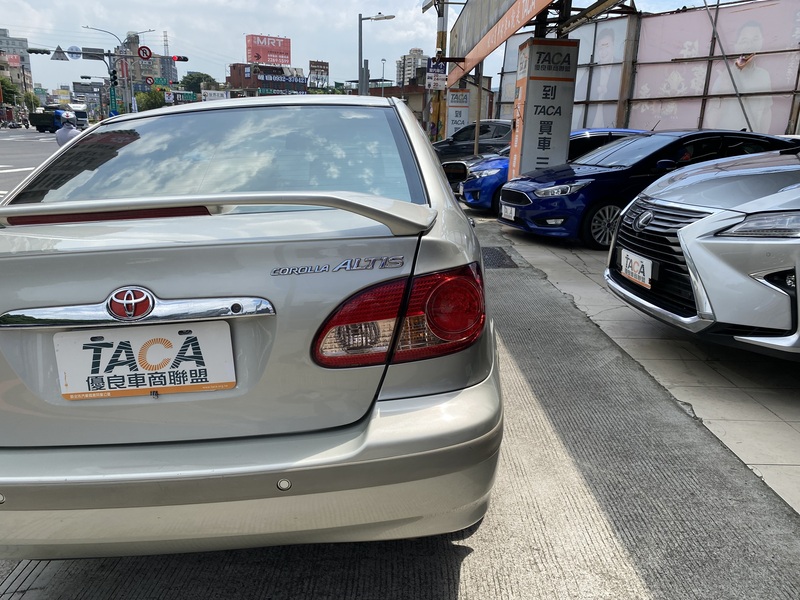 Toyota  Altis 【神車、恆溫、晶片Key、認證合格、超低里程、衛星導航、胎壓偵測】 | 新北市汽車商業同業公會｜TACA優良車商聯盟｜中古、二手車買車賣車公會認證保固