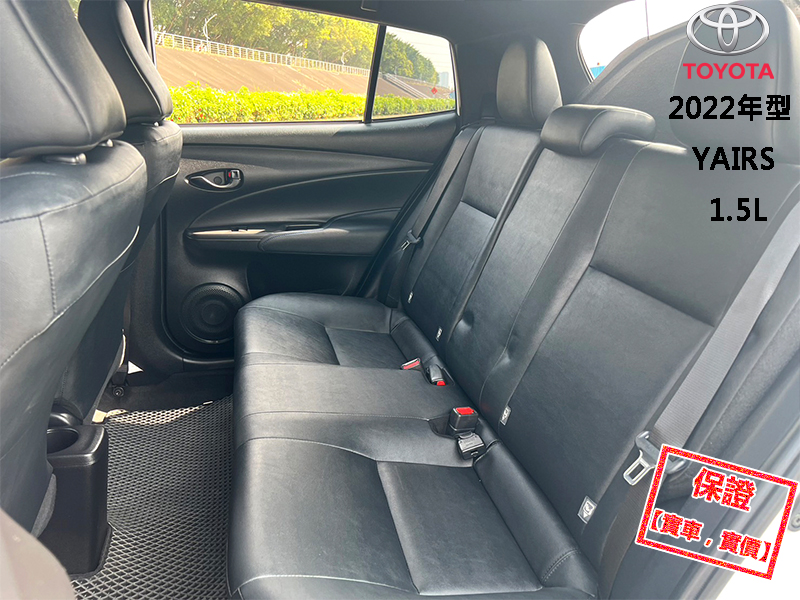 Toyota  Yaris 【只跑１萬５，全程原廠保養！大螢幕倒車影像】2022年型TOYOTA YARIS | 新北市汽車商業同業公會｜TACA優良車商聯盟｜中古、二手車買車賣車公會認證保固