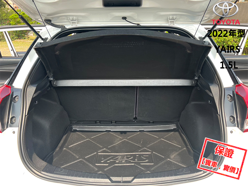 Toyota  Yaris 【只跑１萬５，全程原廠保養！大螢幕倒車影像】2022年型TOYOTA YARIS | 新北市汽車商業同業公會｜TACA優良車商聯盟｜中古、二手車買車賣車公會認證保固