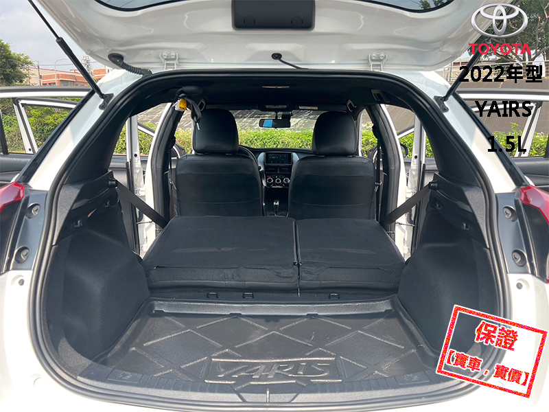 Toyota  Yaris 【只跑１萬５，全程原廠保養！大螢幕倒車影像】2022年型TOYOTA YARIS | 新北市汽車商業同業公會｜TACA優良車商聯盟｜中古、二手車買車賣車公會認證保固