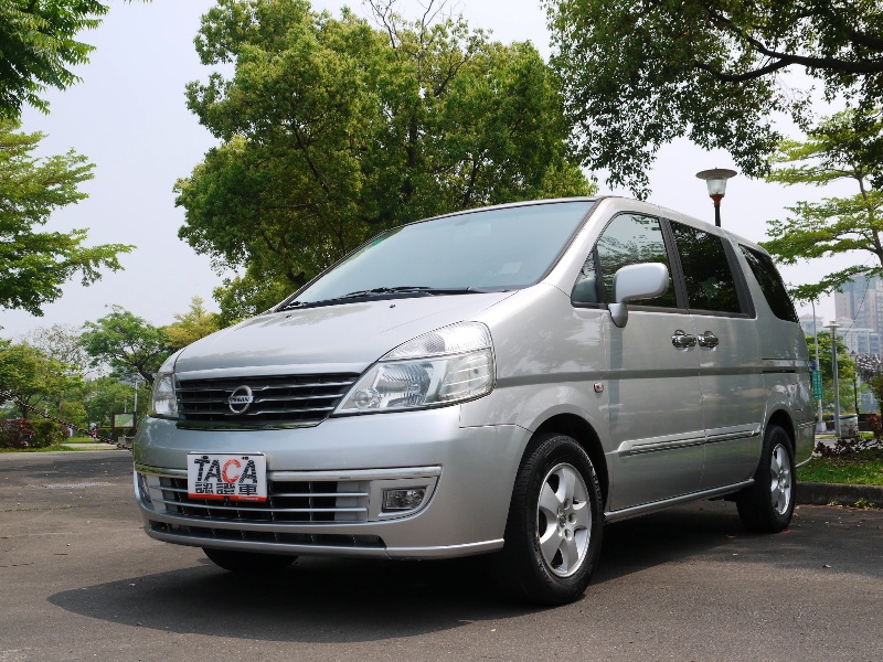 Nissan  Serena QRV 市場少有2500cc  SERENA QRV  7人座 | 新北市汽車商業同業公會｜TACA優良車商聯盟｜中古、二手車買車賣車公會認證保固