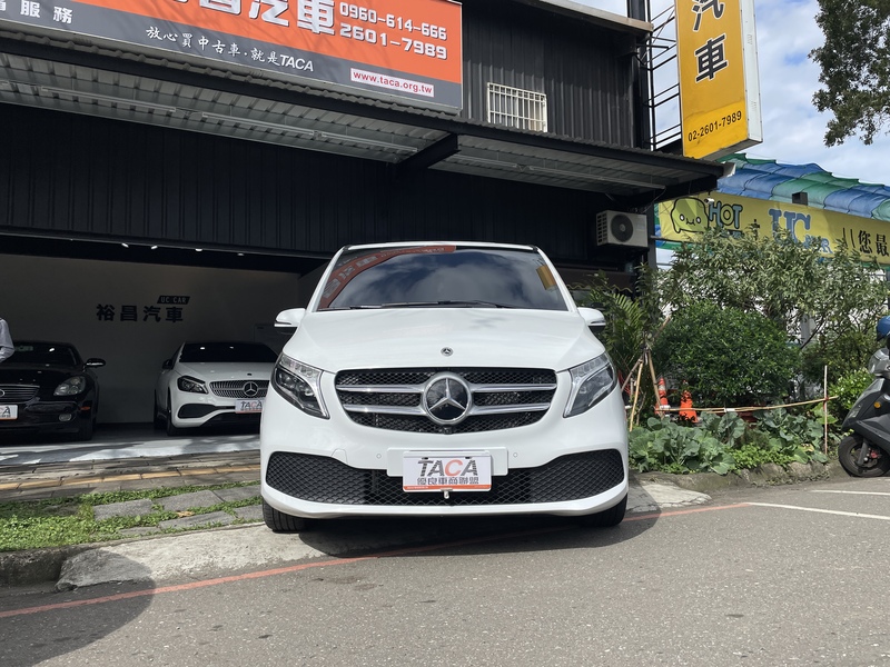 Mercedes-Benz/賓士   V-CLASS v220d | 新北市汽車商業同業公會｜TACA優良車商聯盟｜中古、二手車買車賣車公會認證保固